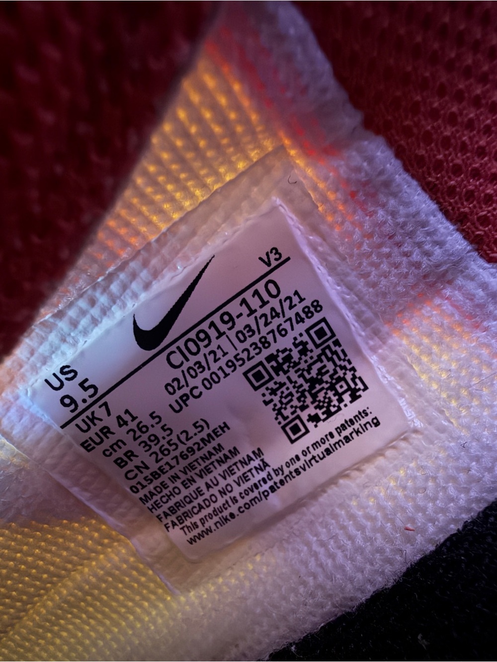 Nike Air Force 1 Shadow White Magic Ember Lime Women’s 9.5 CI0919-110 - Picture 11 of 11